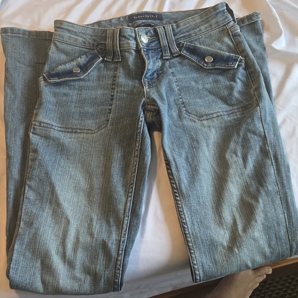 Aeropostale Low Rise Flare